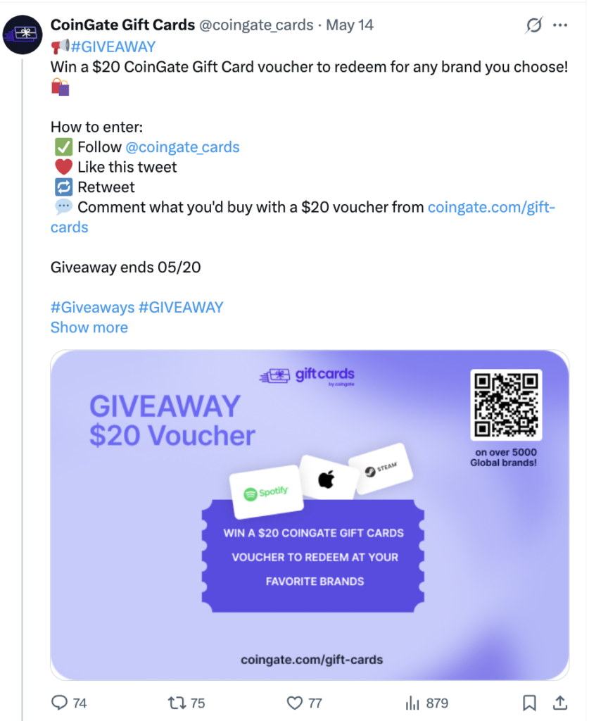 giveaway