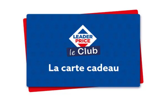 Le club Leader Price gift card