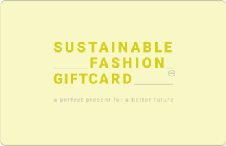 Sustainable Fashion Giftcard gift card