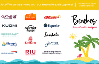 Beaches Travelcard by Inspire gift card