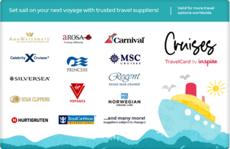 Cruises Travelcard by Inspire gift card