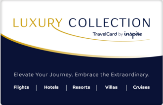 Luxury Collection Travelcard y Inspire gift card