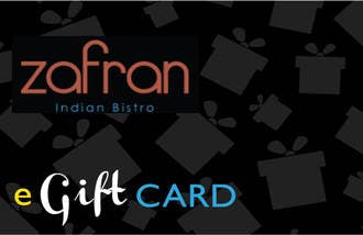 Zafran gift card