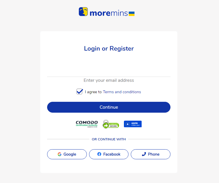 moremins how to register