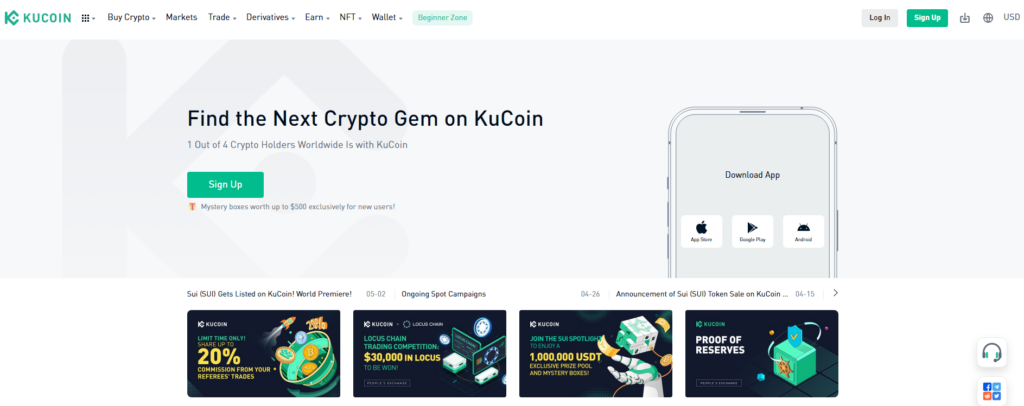 kucoin crypto exchange