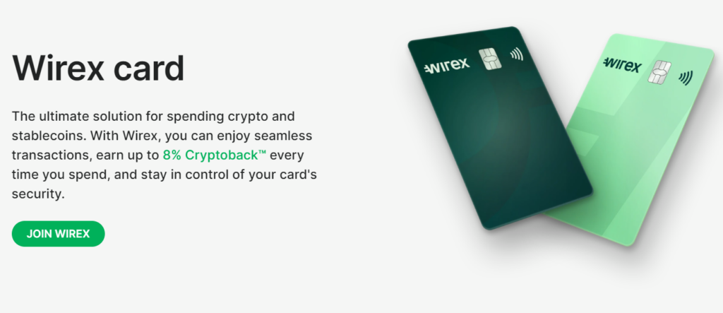 wirex crypto debit card