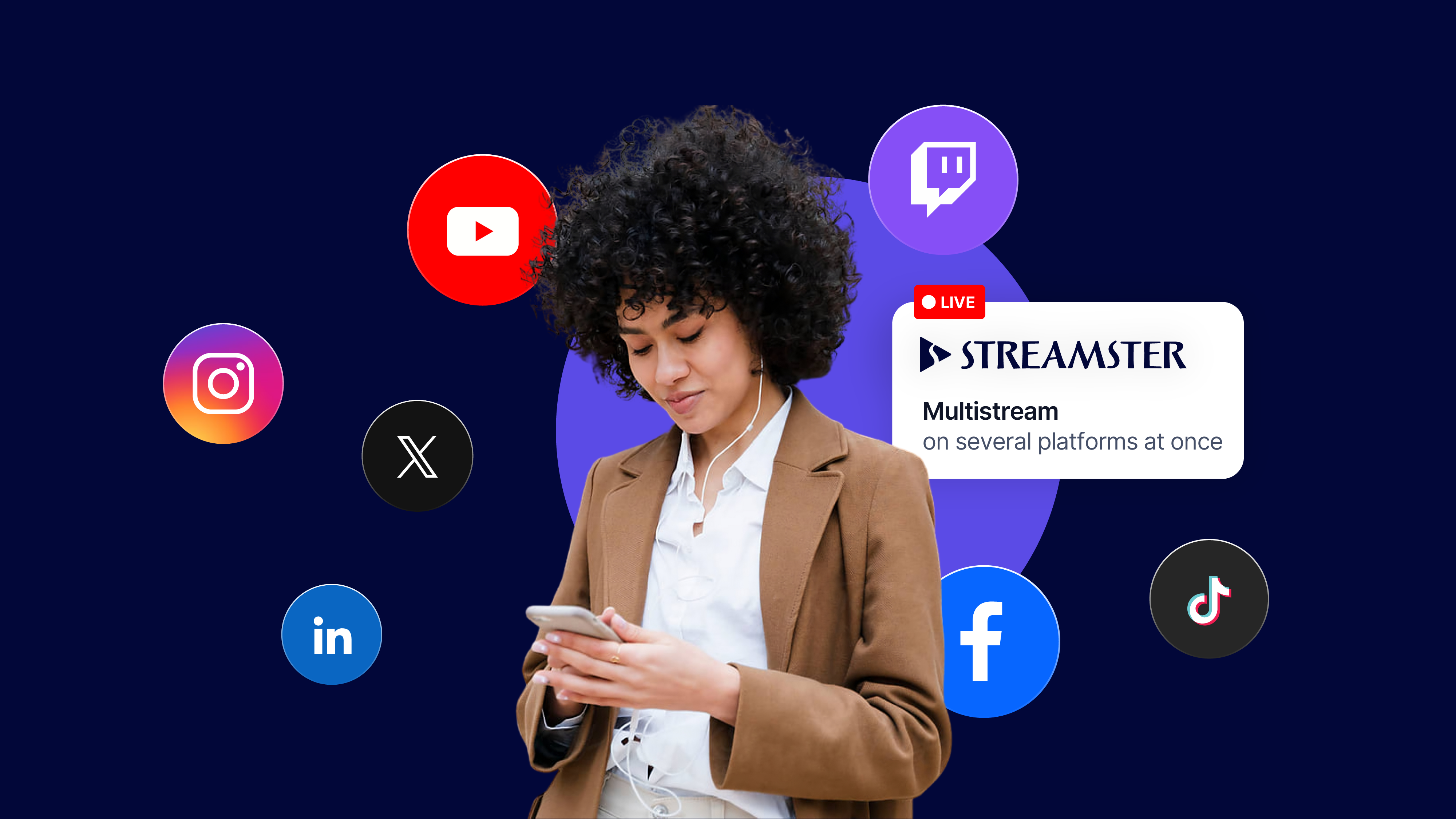 Wie man Multistream auf mehreren Plattformen gleichzeitig macht 2025