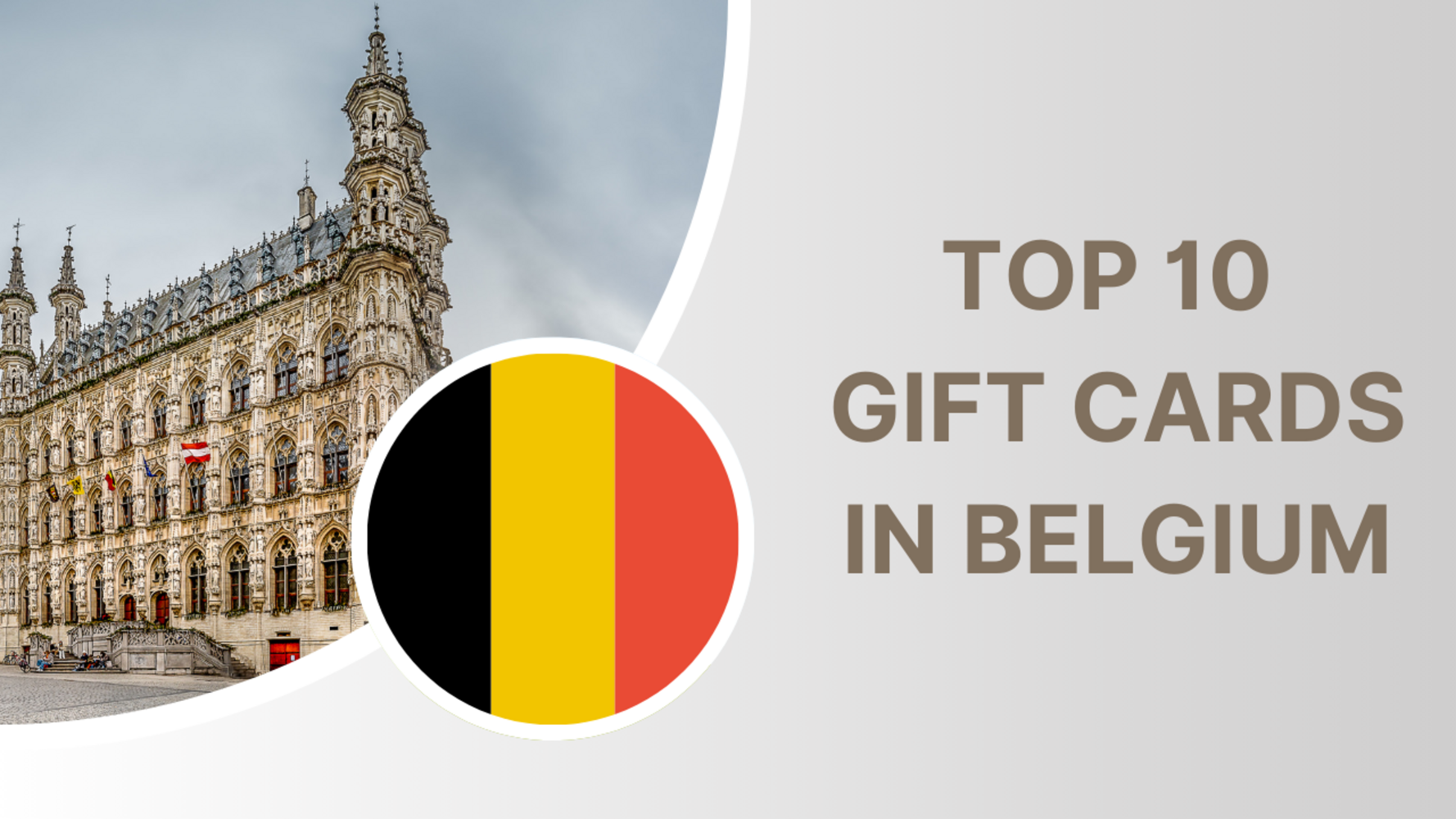 Top 10 Gift Cards in Belgium