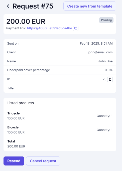 A guide to using the billing service at CoinGate. 