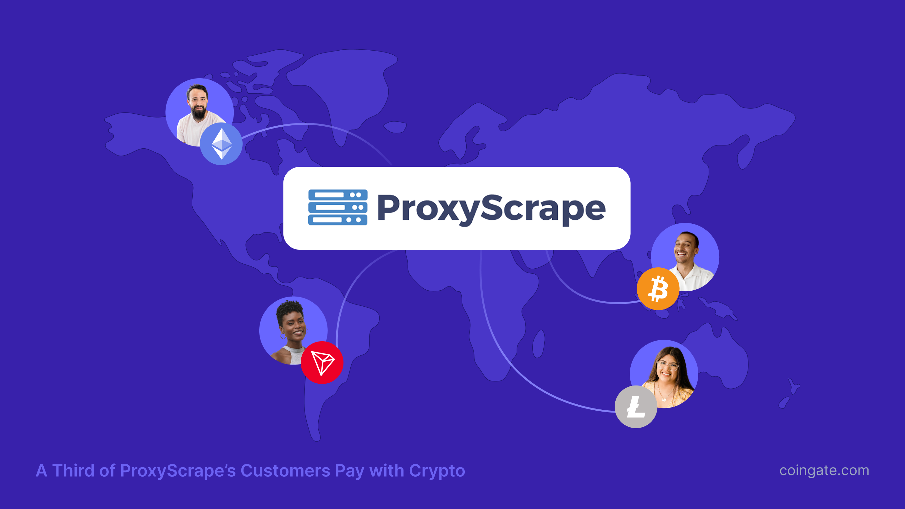 A Third of ProxyScrape’s Customers Pay with Crypto